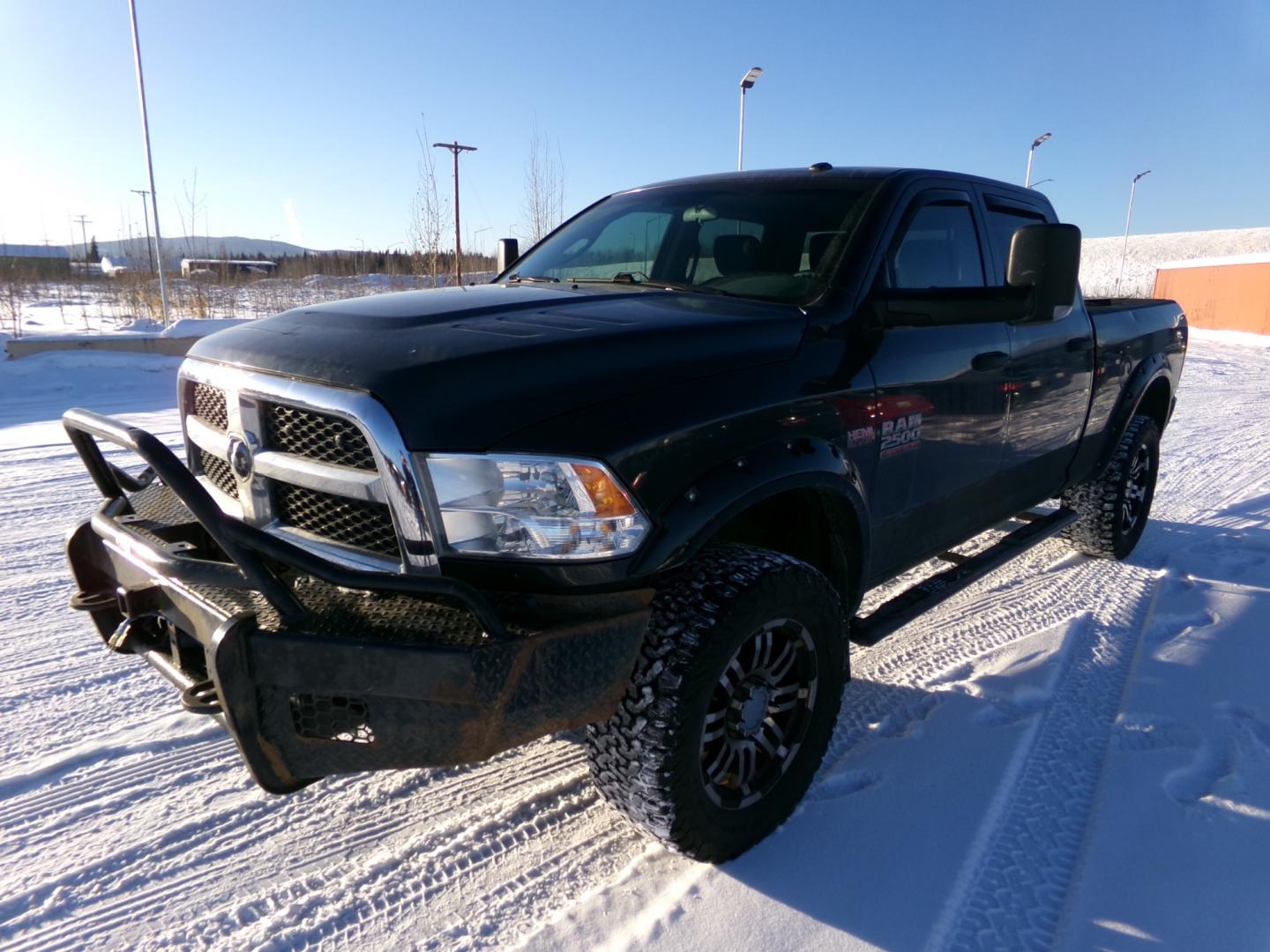 2015 Black Dodge 2500 Tradesman (3C6TR5CT5FG) with an V8, 5.7L engine, located at 2630 Philips Field Rd., Fairbanks, AK, 99709, (907) 458-0593, 64.848068, -147.780609 - Photo#0